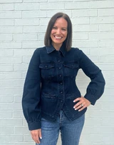 Hattie Button Down Jacket