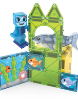 Magna-Tiles 13 Piece Shark Set