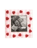 Valentine's Beaded Frame