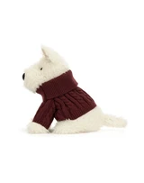 Jellycat Munro Scottie Dog "Winter Jumper"