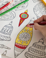 Christmas Coloring Placemat