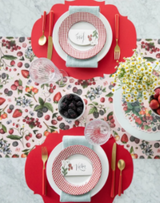 Die-Cut Red French Placemat