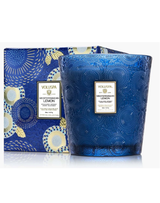 Voluspa 38 oz 3-Wick Hearth Candle-Mediterranean Lemon