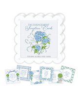 Scripture Cards in Scalloped Frame - Floral and Topiaries
