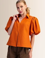 Claire Top- Rust