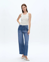 Jess High Rise Straight Jean