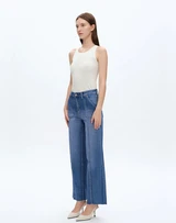 Jess High Rise Straight Jean