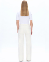 Katia Mid Rise Wide Leg Jean
