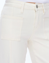 Katia Mid Rise Wide Leg Jean