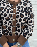 Aylin Leopard Cardigan