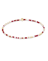 eNewton Gameday Hope Unwritten Bracelet Extended- Maroon and White