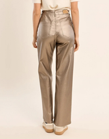 Sophia Gold Metallic Pant