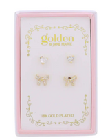 Set of 2 Stud Earrings--Various Designs