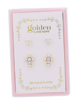 Set of 2 Stud Earrings--Various Designs