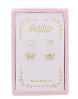 Set of 2 Stud Earrings--Various Designs