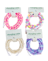 Beaded Phone Cord Charger 6ft
