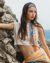 Freya Skinny Silk Scarf