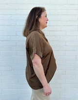 Kendall Top- Olive