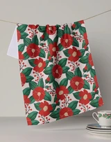 Christmas House Tea Towel