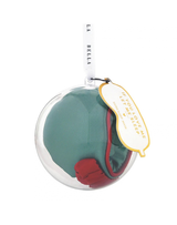 Sleep Mask Ornament- Forest Green/Burgundy