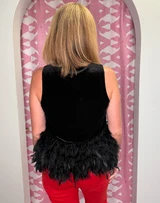 Novella Feather Top