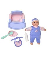 Madame Alexander Little Cuties 8 inch Feeding Playset