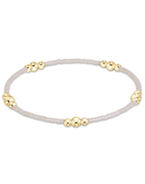eNewton Hope Purpose Gold Bracelet- Milkshake