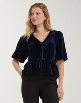 Ellie Peplum Blouse