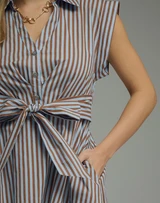 Whitney Striped Dress