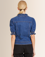 Jenna Denim Top