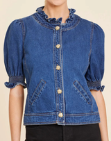 Jenna Denim Top