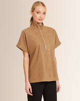 Megan Suede Top