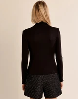 Emery Ruffle Neck Top
