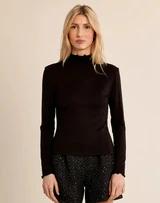 Emery Ruffle Neck Top
