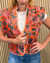 Haveli Vest- Orange