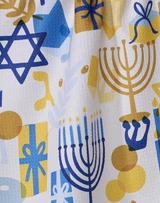 Hannukah Is Here Tea Towel