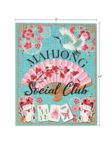 Mahjong Social Club 100 Piece Puzzle Snax