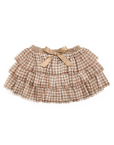 Gingham Tulle Tiered Tutu