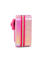 Shiny Jumbo Bow Jewelry Box - Hot Pink Shiny Jumbo Bow Jewelry Box - Hot Pink
