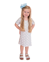 Quilted Bow Patch Bamboo Dress