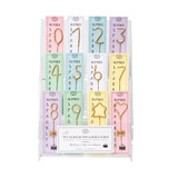 Mini Gold Number and Shape Sparkler Candles