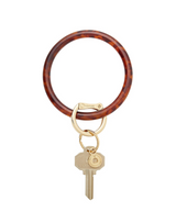 Big O Resin Key Ring - Tortoise Big O Resin Key Ring - Tortoise