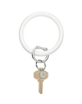 Big O Silicone Pearlized Ring - Marshmallow