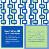 Piss Off Teenager Napkin