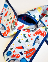 Saturday Silks Ole Miss Rebels Twilly Scarf