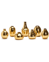 Gold Plated Nickel Vase Gold Plated Nickel Vase