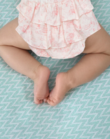 Ruffled Diaper Cover and Headband Set