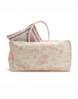 Toile Hamper/Tote Bag - Assorted Colors