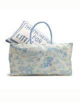 Toile Hamper/Tote Bag - Assorted Colors