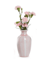 Pink Chinoiserie Vase